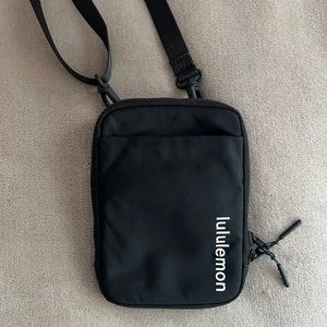 Black Lululemon Crossbody Bag Unisex